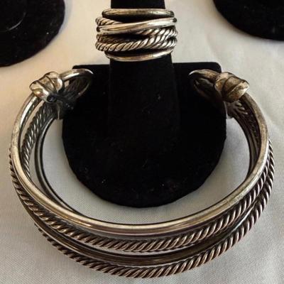 David Yurman Sterling Cable Crossover Set (K-SS)