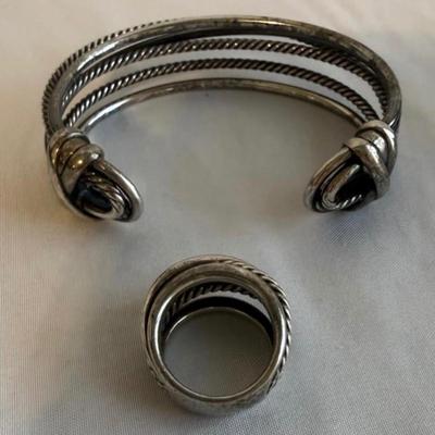 David Yurman Sterling Cable Crossover Set (K-SS)