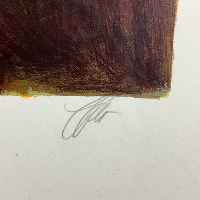 097 Original Serigraph By June Stratton "Knights Valley" Signed & Numbered #189/200