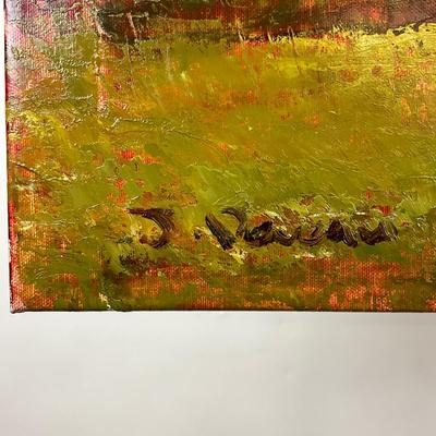 103 Giclee Impressionist Style "Autumn Trees" By J. Darian