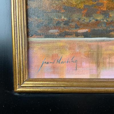 108 Oil Painting Of African Sunset With Giraffes By Grant Hacking