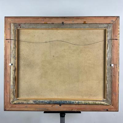 110 Oil Painting Of Landscape With Trees And Hills