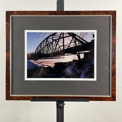 117 "Old Glendale Bridge" At Deep Creek Garrett County, Maryland Photograph By Annette Conniff