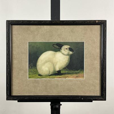 122 "The Hare" Framed Lithograph