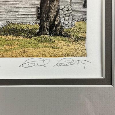 123 "Clear Day" Printed Image Signed & Numbered By Paul Getty