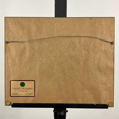 129 Vintage Fish Etching Green Mallet Sand Smelt