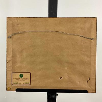 131 Oil Painting Cows Grazing On Board