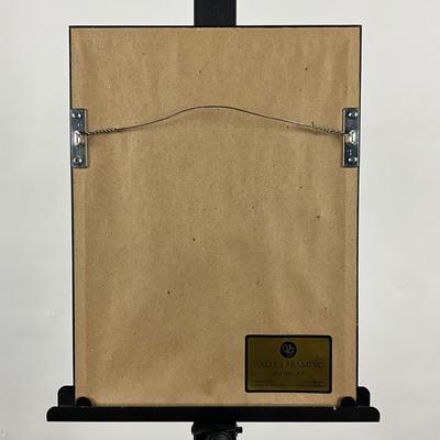 133 Hand-Colored Photograph Of Lake And Trees