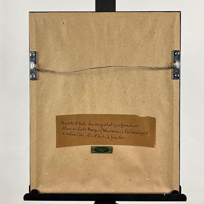 134 Hand-Colored Photograph "Lake George"