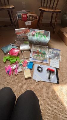 LIGHT UP BOARD, MAGNIFYING OTT LIGHT, DIAMOND PICTURE JEWELS AND ALL YOU NEED FOR APPLICATION