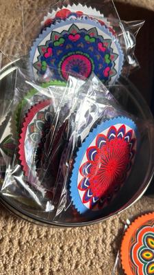 HAND MADE MANDELA MAGNETS