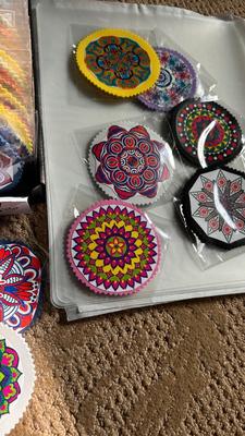 HAND MADE MANDELA MAGNETS