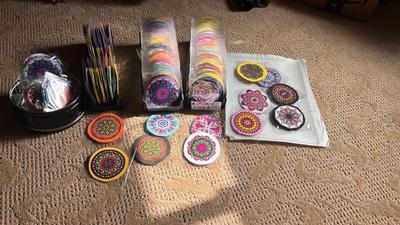 HAND MADE MANDELA MAGNETS