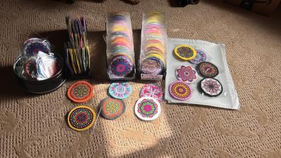 HAND MADE MANDELA MAGNETS