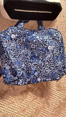 LIZ CLAIBORNE, DSW DUFFLE BAG AND TWO MATCHING TRAVEL BAGS