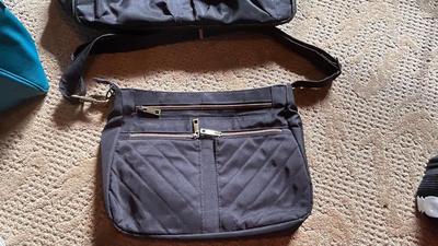 JEWELL BY THIRTY-ONE PURSE, TRAVELON BAG, BERNE‘ CLUTCH AND BLACK SHOULDER BAG