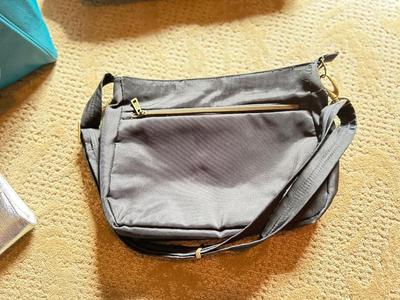 JEWELL BY THIRTY-ONE PURSE, TRAVELON BAG, BERNE‘ CLUTCH AND BLACK SHOULDER BAG