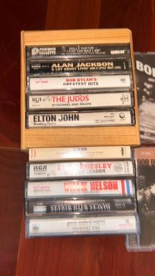 CD’s & CASSETTE TAPES, ELTON JOHN, BOB DYLAN, QUEEN AND MORE!