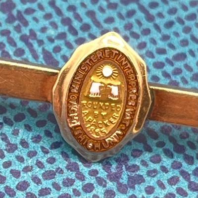 LOT 4: Vintage 10K Gold Lehigh University Pin - 2.6 gtw