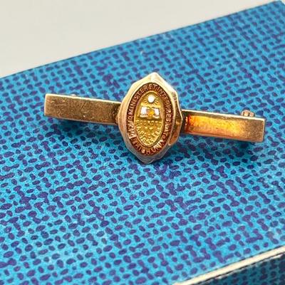 LOT 4: Vintage 10K Gold Lehigh University Pin - 2.6 gtw