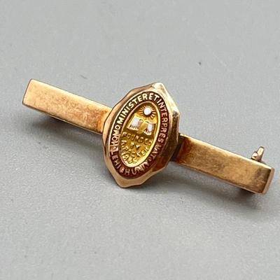 LOT 4: Vintage 10K Gold Lehigh University Pin - 2.6 gtw
