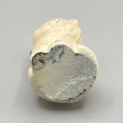 LOT 6: Vintage / Antique Painted Cast Iron Miniature Cat and Dog Figurines