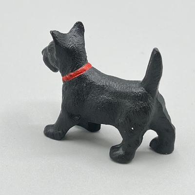 LOT 6: Vintage / Antique Painted Cast Iron Miniature Cat and Dog Figurines
