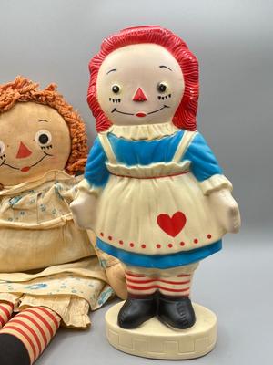 LOT 7: Vintage Dolls / Toys - Raggedy Ann and More
