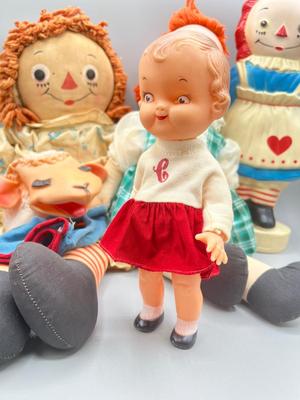 LOT 7: Vintage Dolls / Toys - Raggedy Ann and More