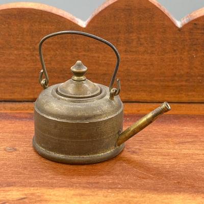 LOT 8: Collection of Miniature Figurines in Mini Display Hutch