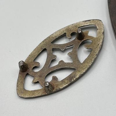 LOT 10: Trivets and Decorative MCM Painted Tiles