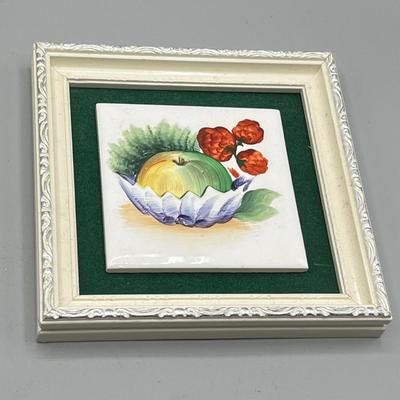 LOT 10: Trivets and Decorative MCM Painted Tiles