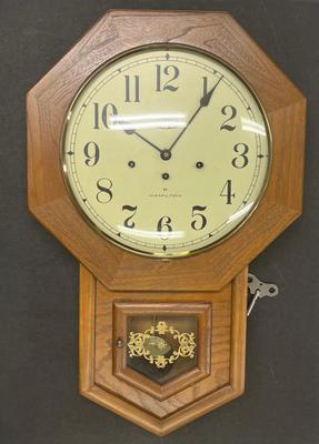 LOT 12: Vintage DuPont Items - Hamilton Wall Clock and Commemorative Plate