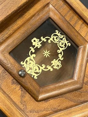 LOT 12: Vintage DuPont Items - Hamilton Wall Clock and Commemorative Plate