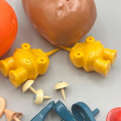 LOT 14: Vintage Oscar the Orange and Mr. Potato Head Playset in Original Box