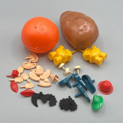 LOT 14: Vintage Oscar the Orange and Mr. Potato Head Playset in Original Box