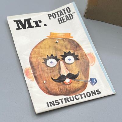 LOT 14: Vintage Oscar the Orange and Mr. Potato Head Playset in Original Box