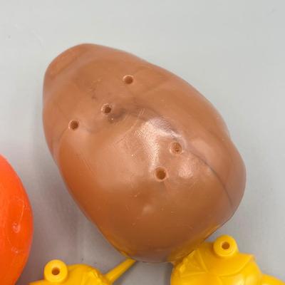 LOT 14: Vintage Oscar the Orange and Mr. Potato Head Playset in Original Box