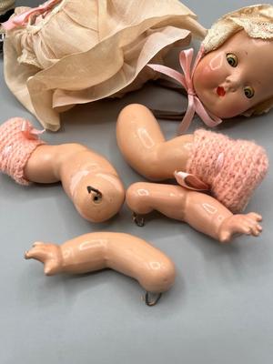 LOT 17: Vintage / Antique Dolls and Doll Parts - Effanbee Anne Shirley and More