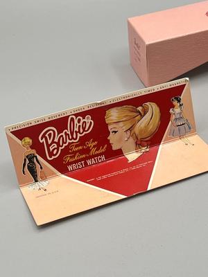 LOT 18: Vintage Barbie - Susy Goose Ken Wardrobe and Bradley Barbie Watch - with Original Boxes