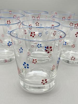 LOT 19: Vintage Hand Painted Glasses