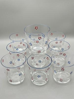 LOT 19: Vintage Hand Painted Glasses