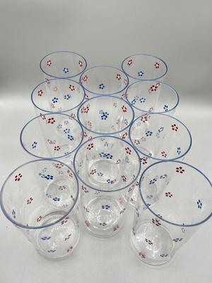 LOT 19: Vintage Hand Painted Glasses