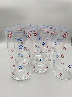 LOT 19: Vintage Hand Painted Glasses