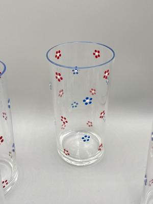 LOT 19: Vintage Hand Painted Glasses