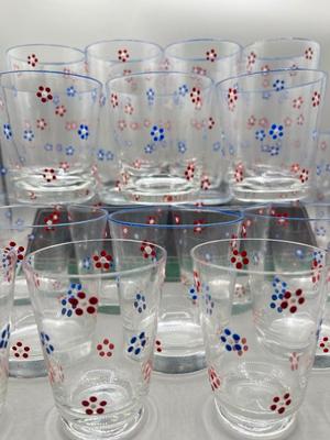 LOT 19: Vintage Hand Painted Glasses