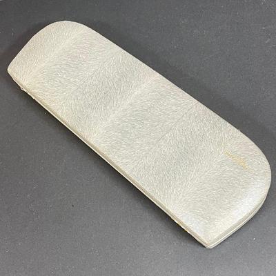 LOT 20: Picnic Basket and Vintage Stag Horn Cutlery Carving Set