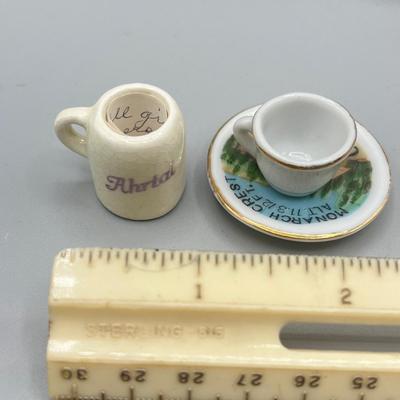 LOT 24: Trinket Dishes and Antique / Vintage Ceramic Souvenirs