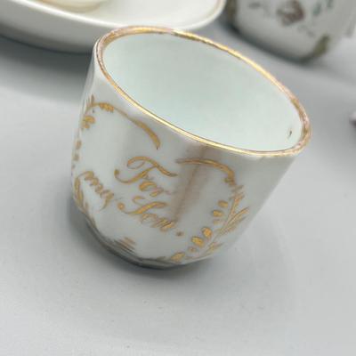 LOT 24: Trinket Dishes and Antique / Vintage Ceramic Souvenirs