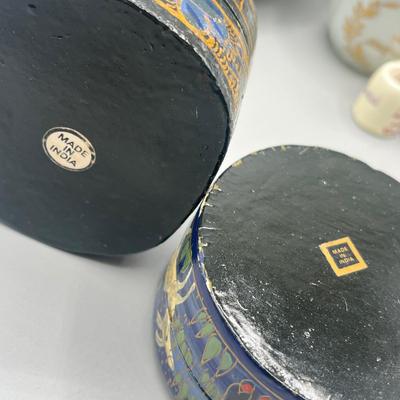 LOT 24: Trinket Dishes and Antique / Vintage Ceramic Souvenirs